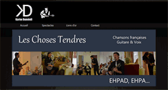 Desktop Screenshot of karimdumenil.com